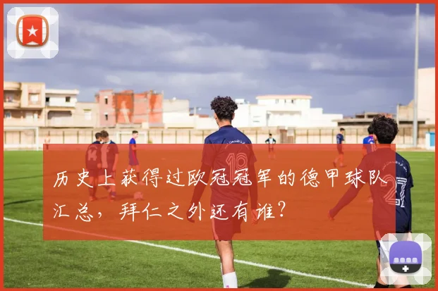 历史上获得过欧冠冠军的德甲球队汇总，拜仁之外还有谁？